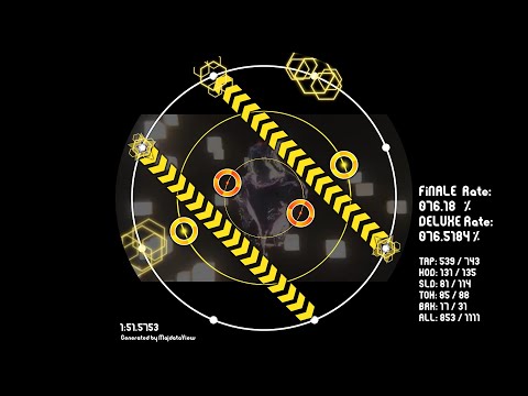 【創作譜面】Krave/litmus* as Ester でらっくす譜面 Master Lv.14【Majdataview】