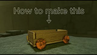 Tutorial: How to make a cart | Siberian Coal Mining Simulation Roblox