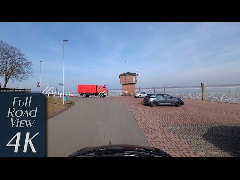 Stade, Germany: Stadersand, Stader Elbstraße - 4K (UHD/2160p/60p)