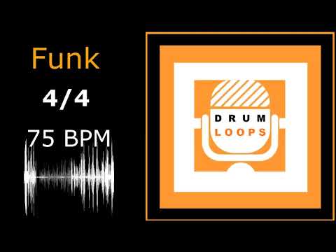 Funk Drum Loop - 75 BPM