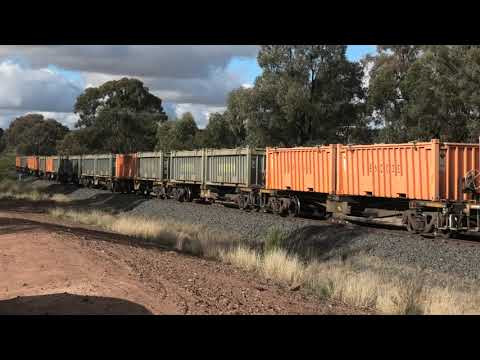 Qube Ore Train Central  West  HD 1080p