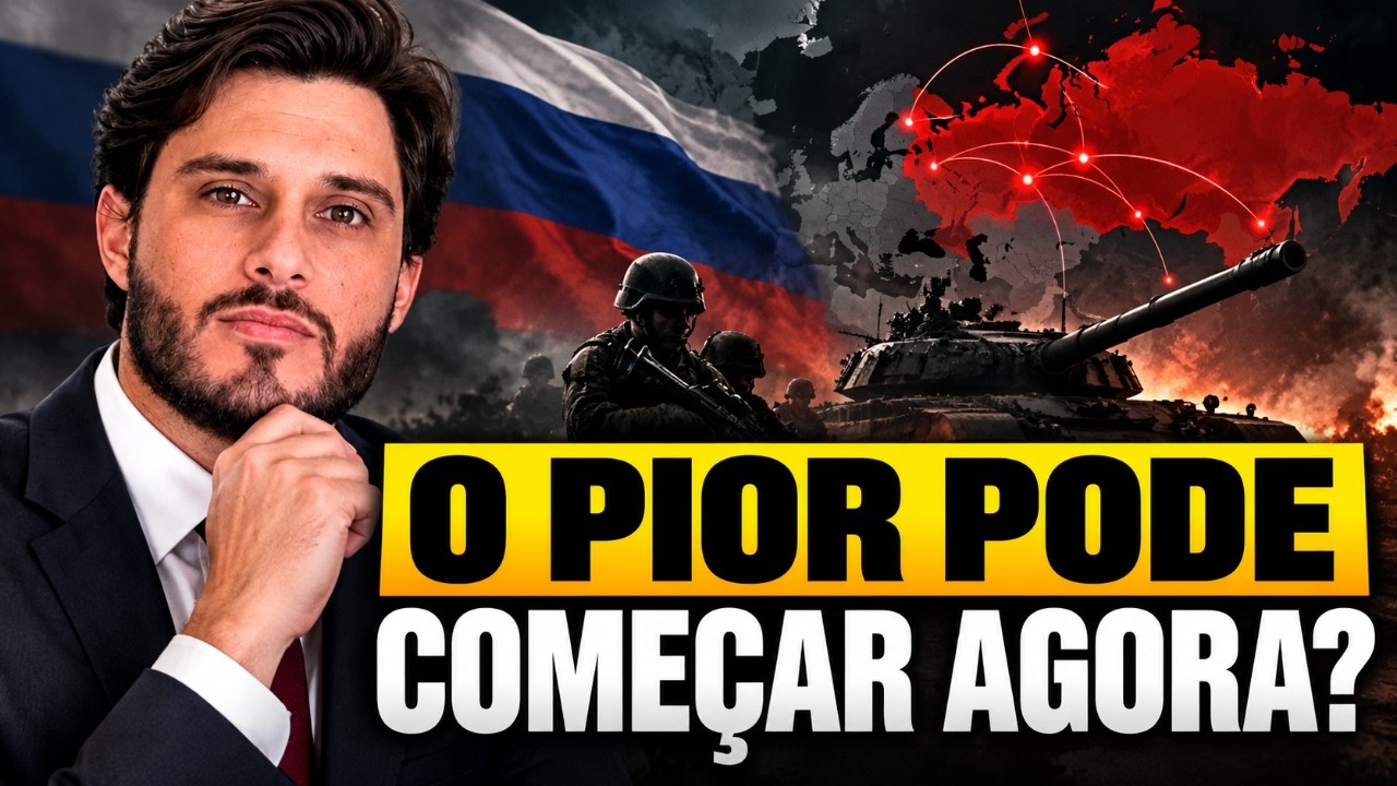 Rússia faz alerta inédito: risco real de guerra em grande escala! | Rodrigo Stival - Fernando Beteti