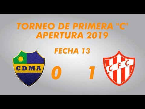 Primera "C" Apertura 2019 - Fecha 13 - Alem 0 Cañuelas 1 - Resumen