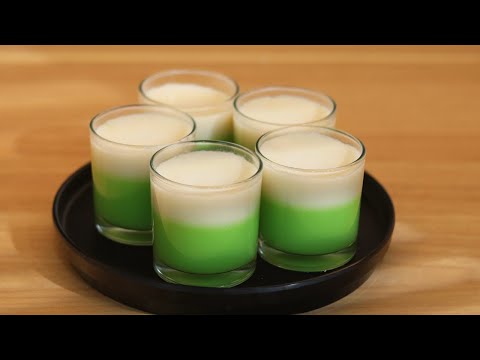 Easy Malaysian Kuih Talam Pandan