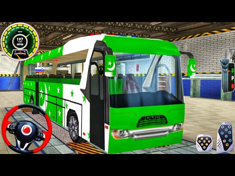 Police Bus Driving Simulator! Ultimate Cop Bus Game Prisoner Transporter Drive 2025 Android Gameplay