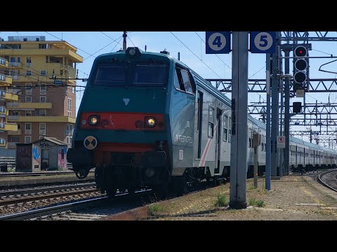 Mazinga + MD + E464 Trenord in arrivo a Milano Lambrate
