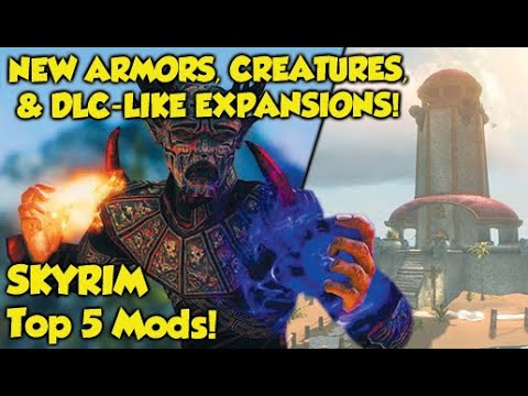 5 New DLC-Like Skyrim Mods! (Xbox & PC Mods)