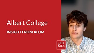Albert College, Alumnus Video Review from Jasper Gilbert