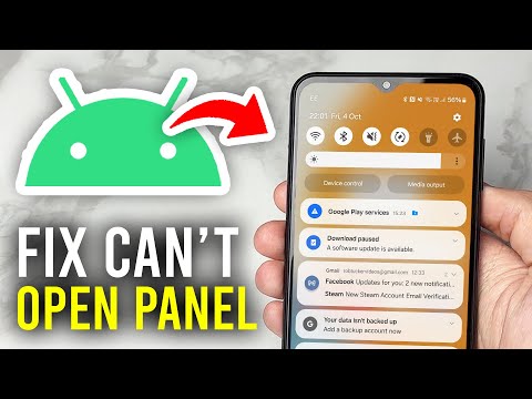 Fix Pull Down Not Opening Notification Panel On Android - Full Guide