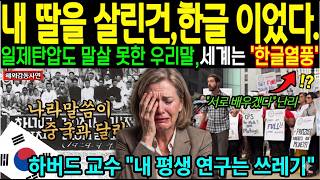 Download lagu [해외감동사연]문맹률0% 만든 세종대왕의 한글의 충격적 비밀, 딸의 난독증 극복시킨 하버드 언어학 교수가 '알파벳은 원시적이었다'고 하자 UN경악. mp3