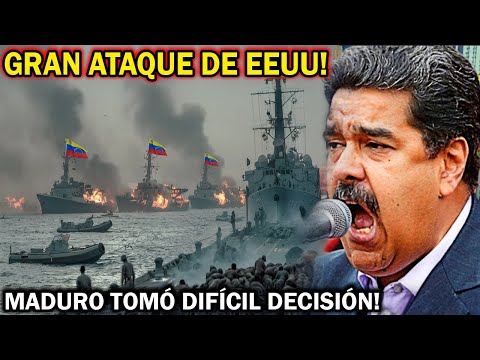 El Caribe Estalla en Guerra! La marina de EE.UU. Ataca Caracas y Maduro Responde con IGLA-S Misiles!
