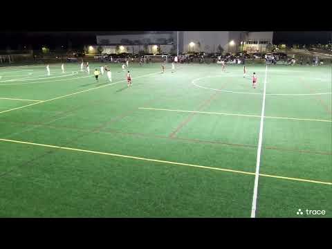 Hard slide tackle against Ironbound in NJ State Cup Final