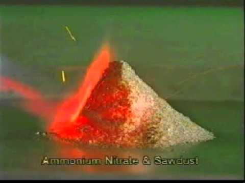 nitrate ammonium examining behaviour potassium coal kno3 combustion