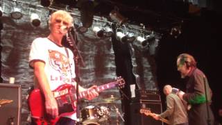 THE DAMNED at soundcheck in Brooklyn, NY 5-23-17 "Little Miss Disaster"