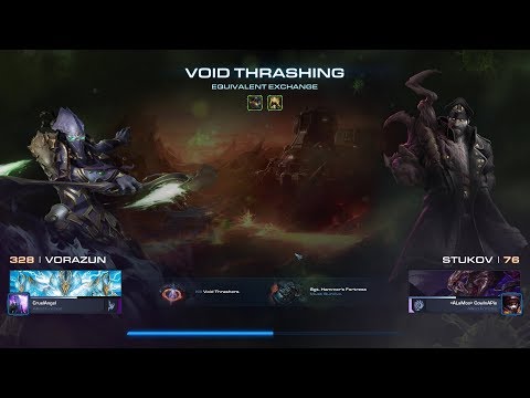 StarCraft 2 Co-op Brutal Mutation - Equivalent Exchange (Vorazun + Stukov)