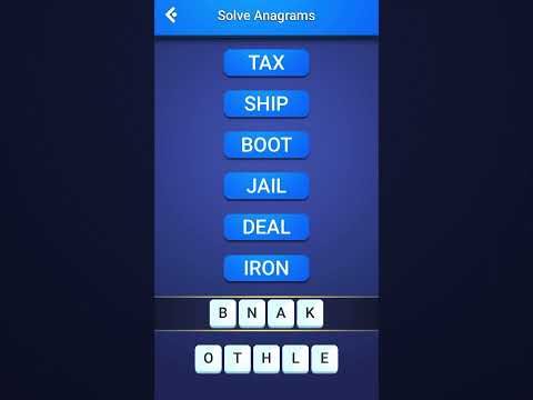 Daily Anagram Challenge Video