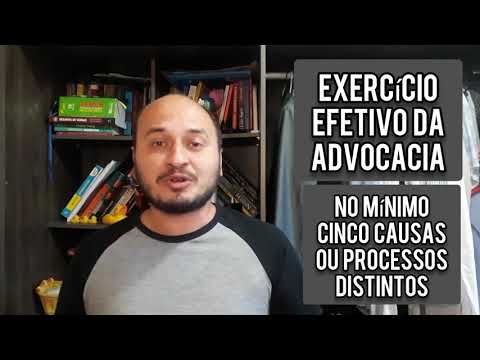 Exercício Efetivo da Advovacia