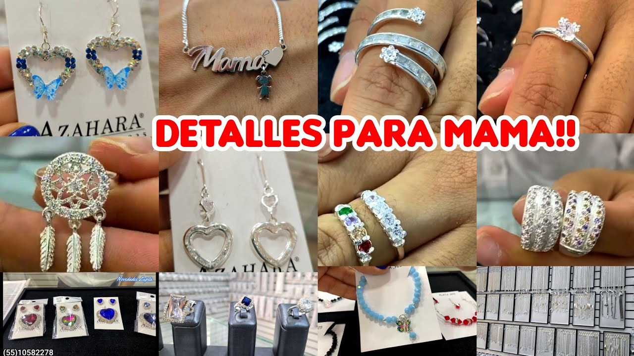 DETALLES PARA MAMÁ!! en Plata .925 con el MEJOR PRECIO del Zocalo Azahara 😱 Anillos, Pulseras...