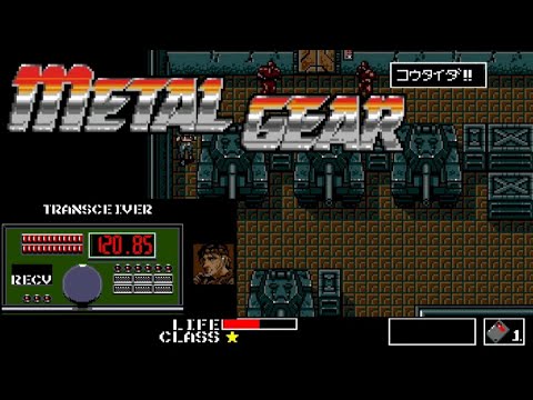 Metal Gear (1987, MSX2, Konami)