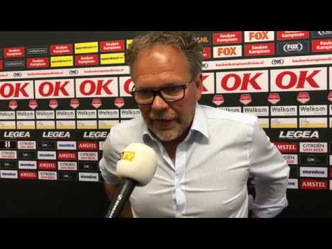 Reactie Henk de Jong na afloop van NAC - SC Cambuur (1-0)