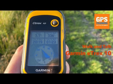 Walk with an Outdoor GPS unit - Garmin eTrex 10