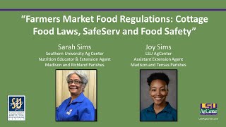 Farmers Market Food Regulations