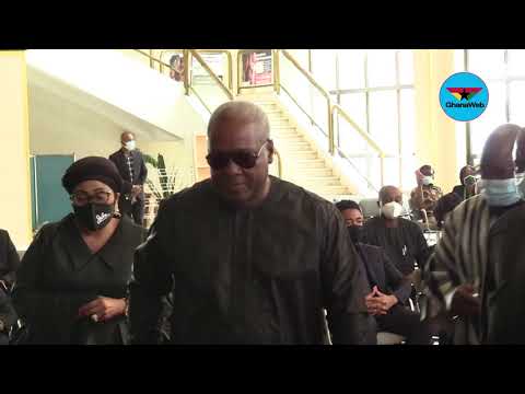 Rawlings's death: Mahama finally signs state’s book of condolence