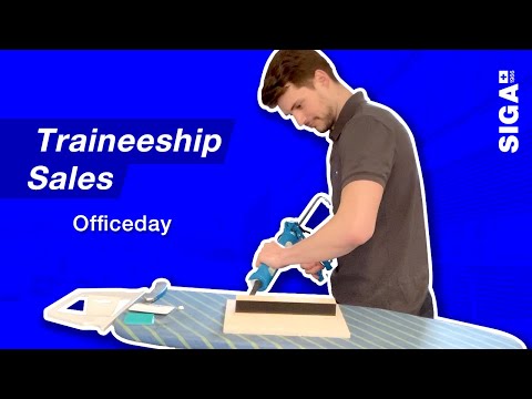 SIGA Traineeprogramm - Sales 4/6 | officeday with a ironing board | (English)