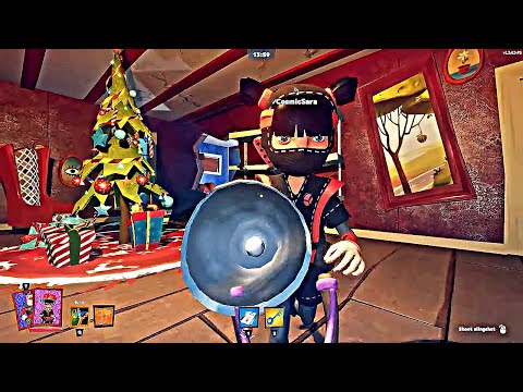 The HARLEQUIN Clown Neighbor is as Brutal as Always! Run T2, Ruuuuun! *SECRET NEIGHBOR*