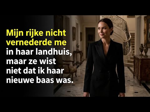 Ze vernederde me op haar feest. De volgende ochtend ontsloeg ik haar man.