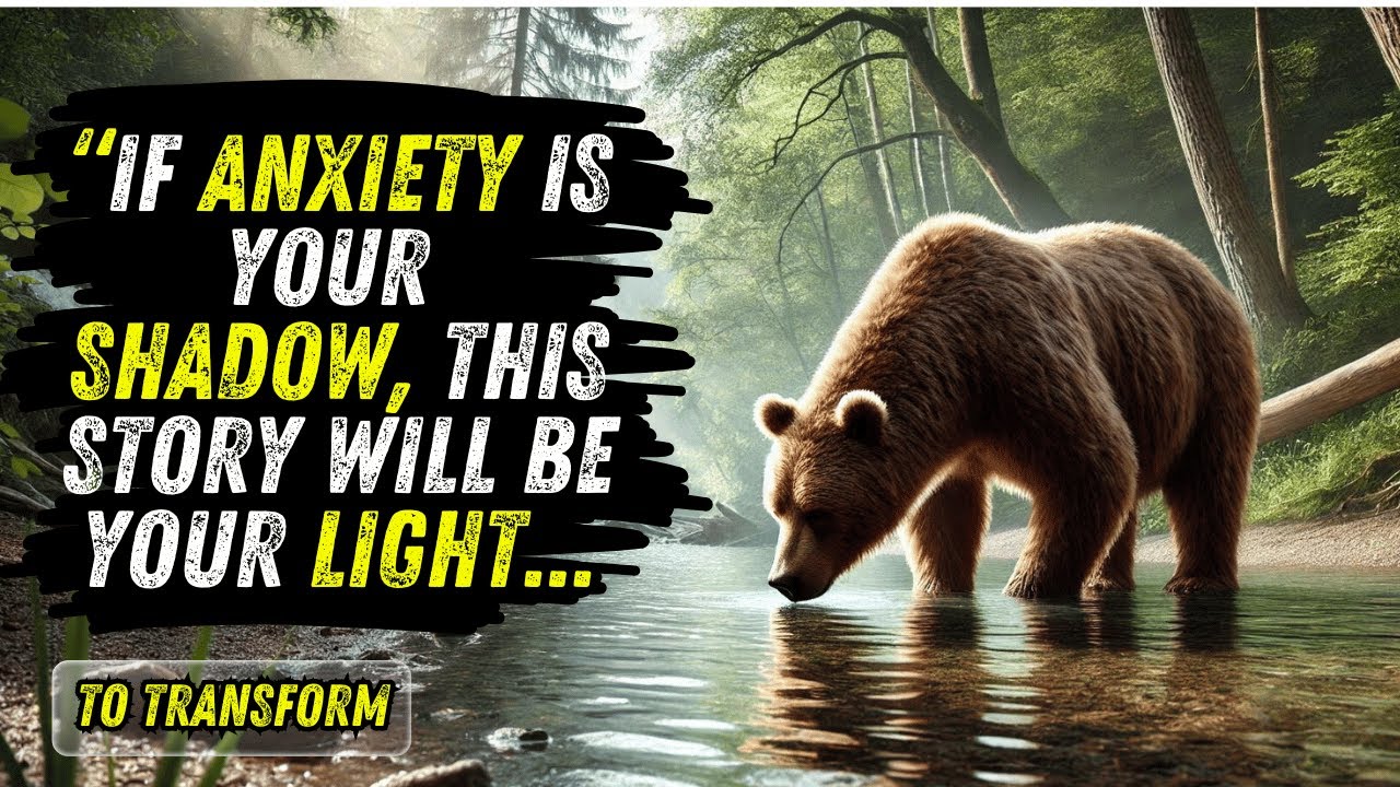 THE ANXIOUS BEAR AND THE LAKE OF SERENE REFLECTION | If You Suffer From Anxiety, Watch