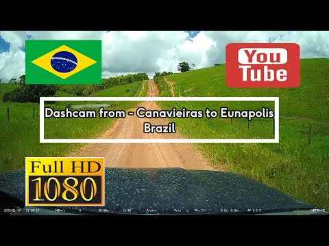 121. 🇧🇷 Dashcam from Canavieiras to Eunapolis - Brazil
