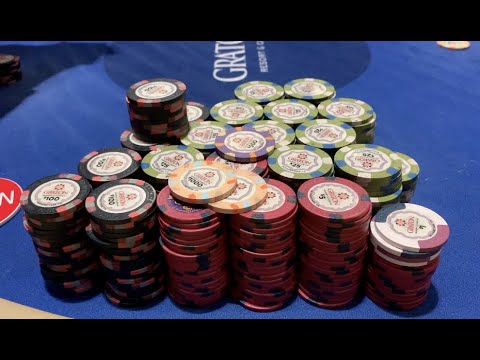 DESTROYING High Stakes Poker!! $12,000 ALL IN POT! Must See! Poker Vlog EP 182