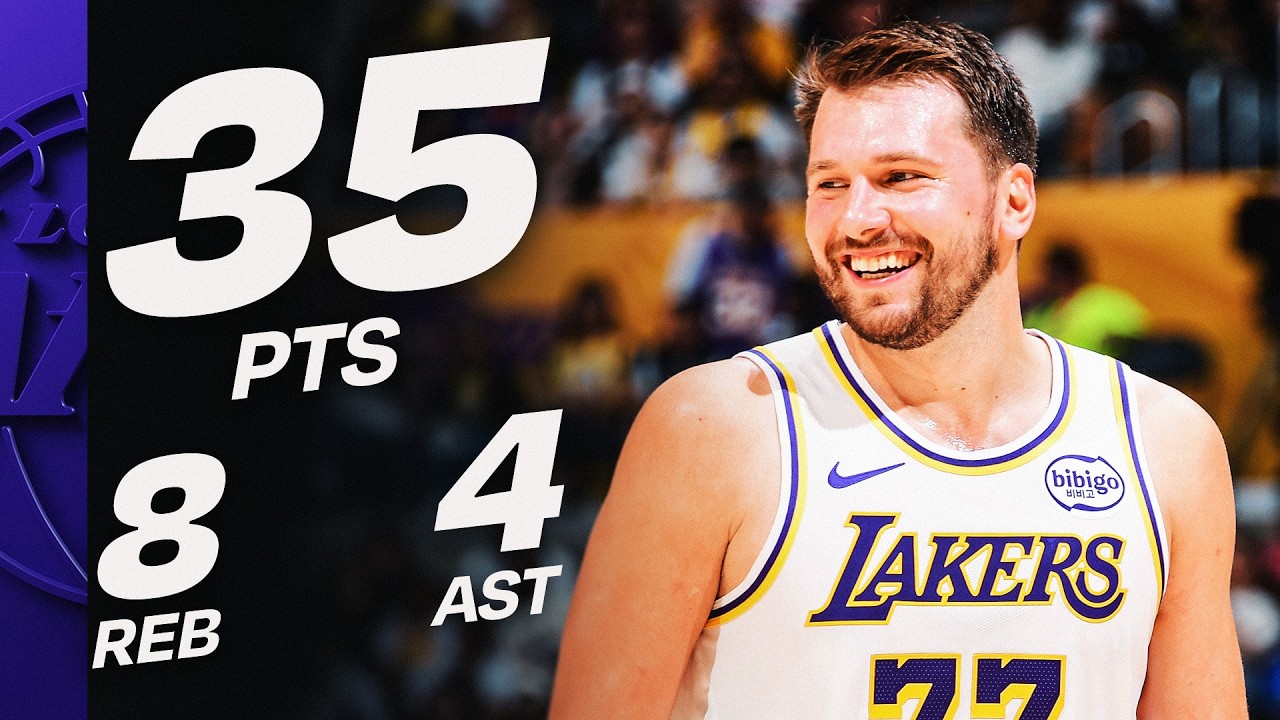 Luka Dončić Drops 35 Points, Carries Lakers to Win Over Knicks | March 8, 2026