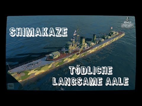 Let's Play World of Warships | Shimakaze | Tödliche langsame Aale [ Gameplay - German  -Deutsch ]