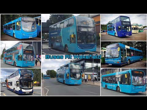 Buses At Wakefield