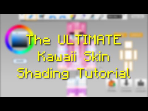 Zombeanie - Ultimate Kawaii Minecraft Skin Shading Tutorial [PART 1]