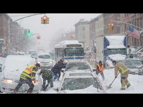 Snow Apocalypse in New York! City Buried Under Meters of Snow, Blizzard Paralyzes Brooklyn