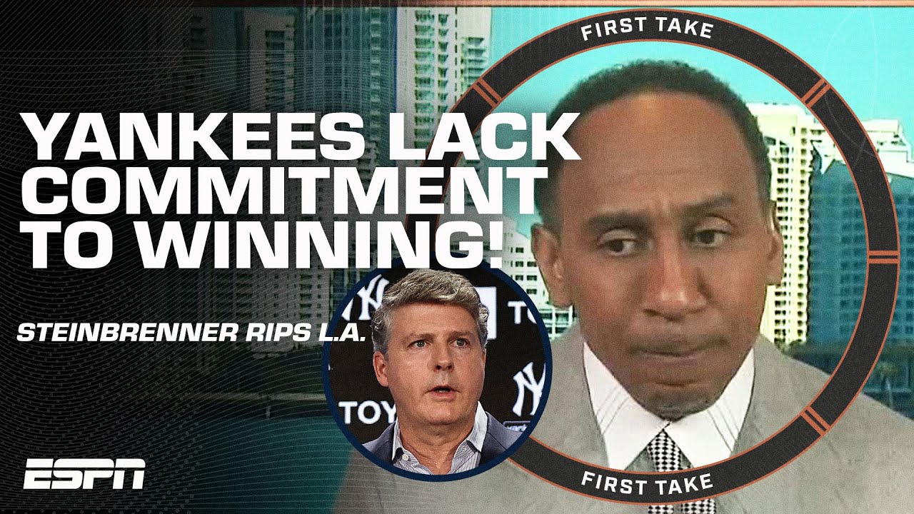 'A BUILT-IN EXCUSE' 😡 Stephen A. takes issue with Hal Steinbrenner's Dodgers comments | First Take