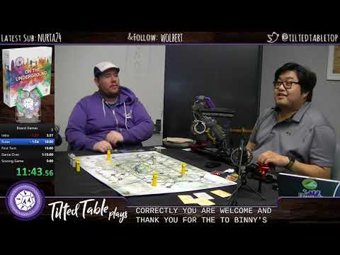 Tilted Table Plays On The Underground: London/Berlin