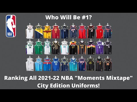 Ranking All 2021-22 NBA 'Moments Mixtape' City Edition Uniforms!