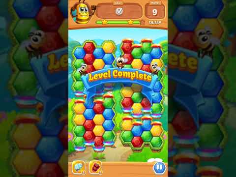 Bee Brilliant Blast Level 105 3 stars