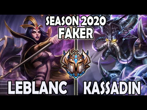 Faker LEBLANC vs KASSADIN - Ranked Korea