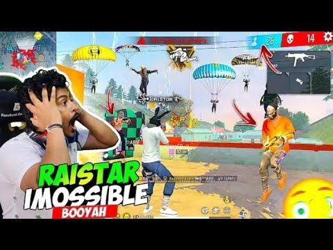 Raistar Impossible Booyah in Bimasakti Intense situation last zone Free Fire Max