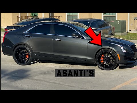 Cadillac ATS on 20" Asanti ABL-20