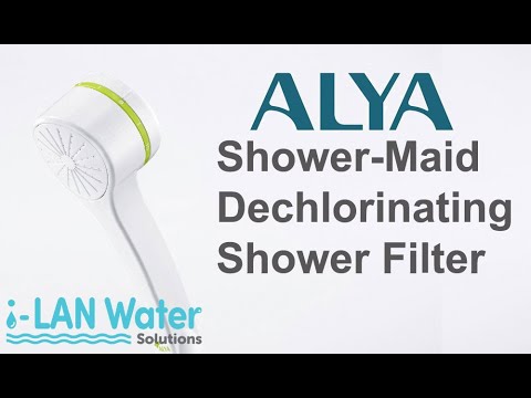 The ALYA Shower-maid Dechlorinating Shower Filter