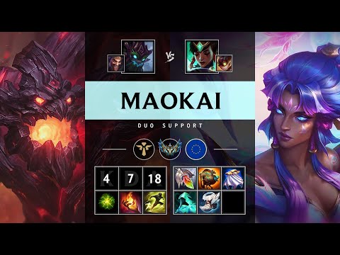 Maokai Support vs Karma - EUW Challenger Patch 25.16