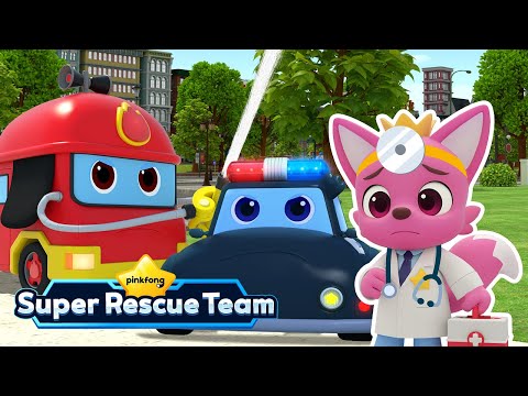 [TV 📺] Pinkfong Super Rescue Team S1 & S2 Full | Episode 1~12 | Best Car Songs for Kids