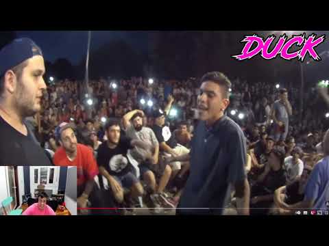 DUKI REACCIONA AL QUINTO ESCALON || DANI VS BEELZE 2017