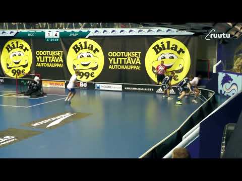 F-liigaM, Nokian KrP - Jymy, 9.10.2023. Tilanne ajassa 21:59.